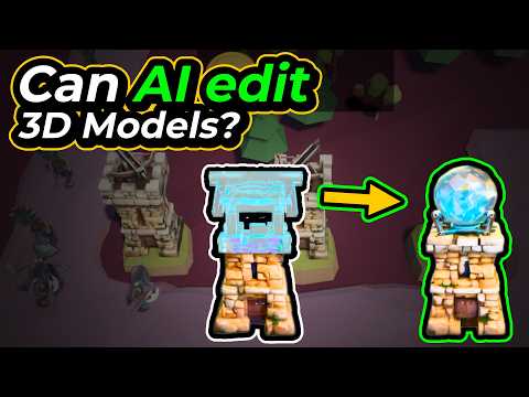 This AI Can Edit Parts of Any 3D Model | Hyper3D Rodin for Game Dev