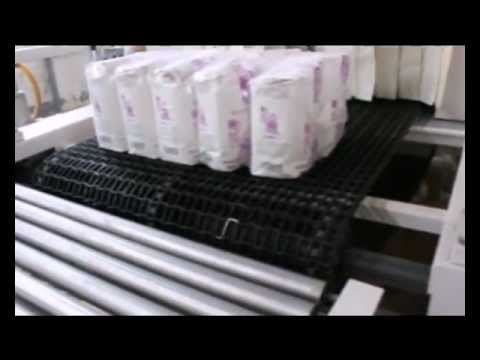 Automatic packing machine for flour paper bag