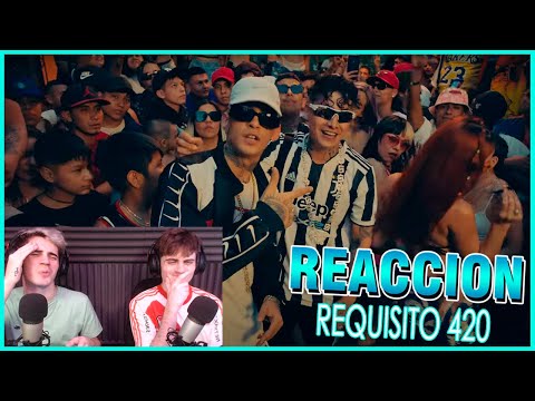 [REACCION] Alemán & L-Gante - Requisito 420 (Video Oficial)