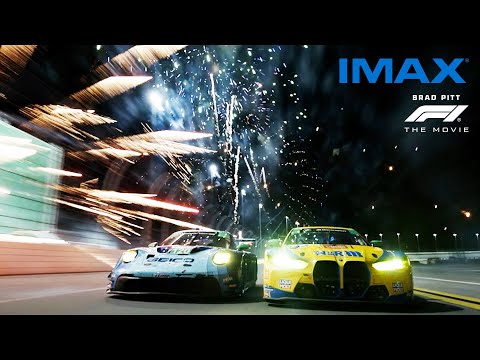 Sonny Hayes Daytona 24h Race Segment. F1 Movie. 4K IMAX