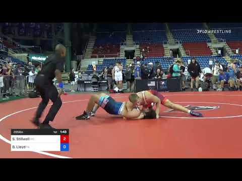 285 Lbs Round Of 16 - Sampson Stillwell, Missouri Vs Benjamin Lloyd, Pennsylvania A7b1