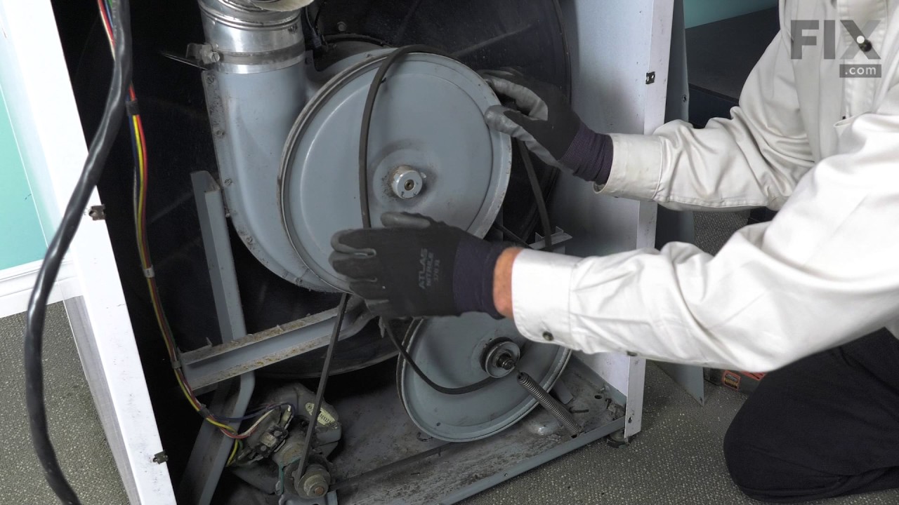 Replacing the Standard V Belt - 46.5 Inch