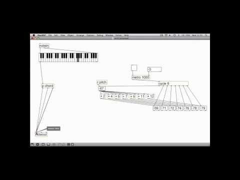 Max/Msp Tutorial (Subpatches) Barnsley College