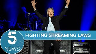 Paul McCartney and Kate Bush lead Broken Record campaign to change streaming laws | 5 News