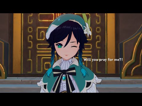 Genshin Impact - Childe Boss Fight - Solo C0 Venti [300 Subscribers Special]