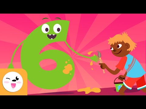 Number 6 - Learn to Count - Numbers from 1 to 10 - The Number 6 Song