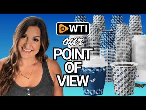 JOLLY CHEF 100 Pack 10 oz Paper Coffee Cups with Lids - WTI product video review