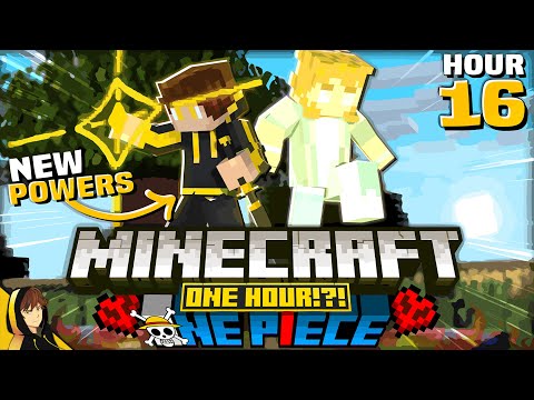 MASTERING NEW POWERS & END PORTAL HUNT?!? | Minecraft - [One Hour One Piece #16]