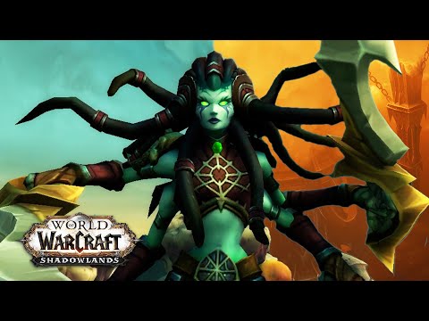Lady Vashj Returns After Outland - All Cutscenes [World of Warcraft: Shadowlands Beta Lore]