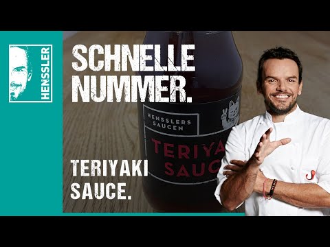 Quick teriyaki sauce recipe by Steffen Henssler