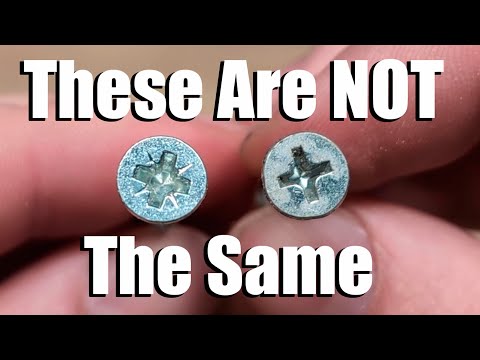 Phillips vs Pozidriv Bits/Screws: Understanding the Differences