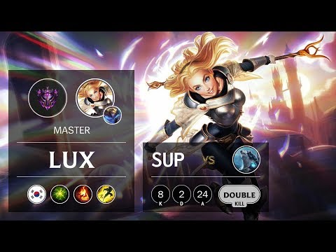 Lux Support vs Volibear - KR Master Patch 9.16