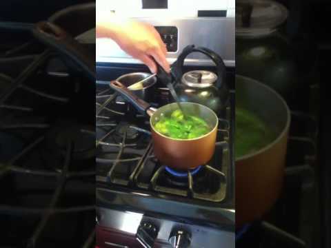 Fiddlehead identification, cleaning and cooking!