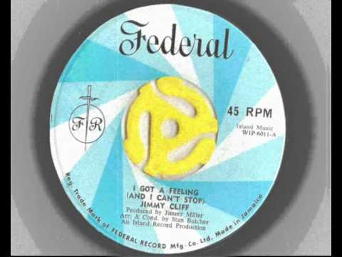 Jimmy Cliff - I Got a Feeling - Federal Records Northern Soul RARE