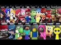 Sonic Vs Mario Vs Tralalero Tralala Vs Bombardiro Crocodilo Vs Sprunki Super Smash Bros Ultimate