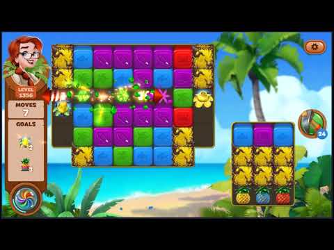 Lost Island Blast Adventure Level 1356 - NO BOOSTERS 🏝️ | SKILLGAMING ✔️