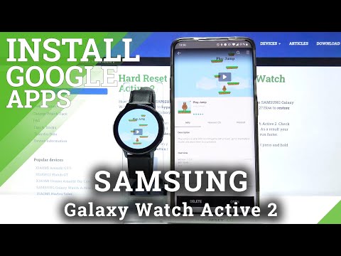 How to Install Applications in SAMSUNG Galaxy Watch Active 2 – Download Apps