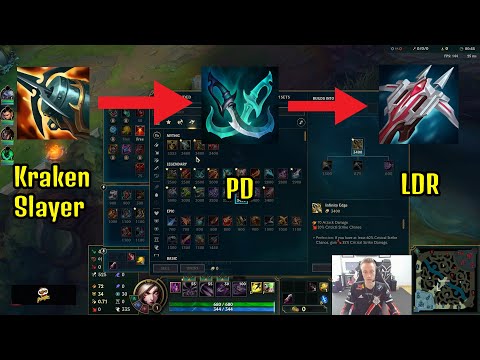 G2 Rekkles Stream Highlights | Rekkles explains s11 meta build on ADC