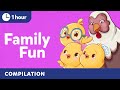 1 Hour Compilation Of Super Fun Bilingual Songs Includes ABC S Abracadabra Pin Pon Canticos