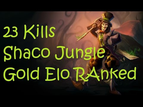 Shaco Jungle Ranked [Gold Elo Full Gameplay] HD - Infernal Shaco