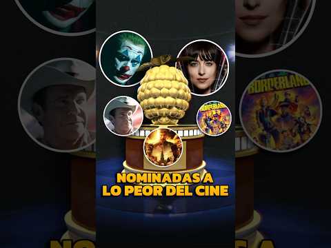 Razzies 2025: Joker 2 encabeza nominaciones con siete menciones