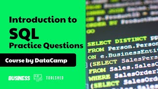 Let's Learn SQL Together: DataCamp Intro to SQL Practice Questions
