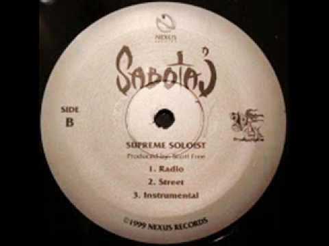 Sabotaj - Supreme Soloist / Rhymes Adventurous