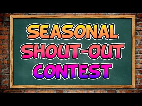 SEASONAL SHOUT-OUT CONTEST — Homeroom Announcements 204 Video