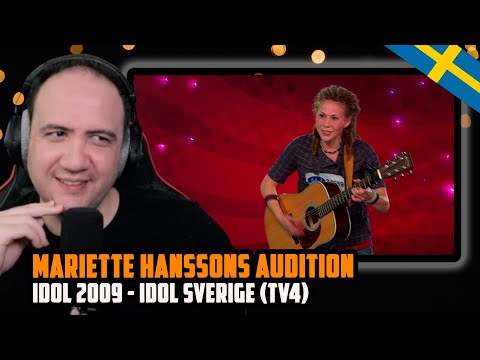 🇸🇪 Mariette Hanssons audition i Idol 2009 - Idol Sverige (TV4) | TEACHER PAUL REACTS SVERIGE