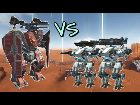 [WR] 💥 warrobots Arthur vs nucleon hawk & avenger hawk