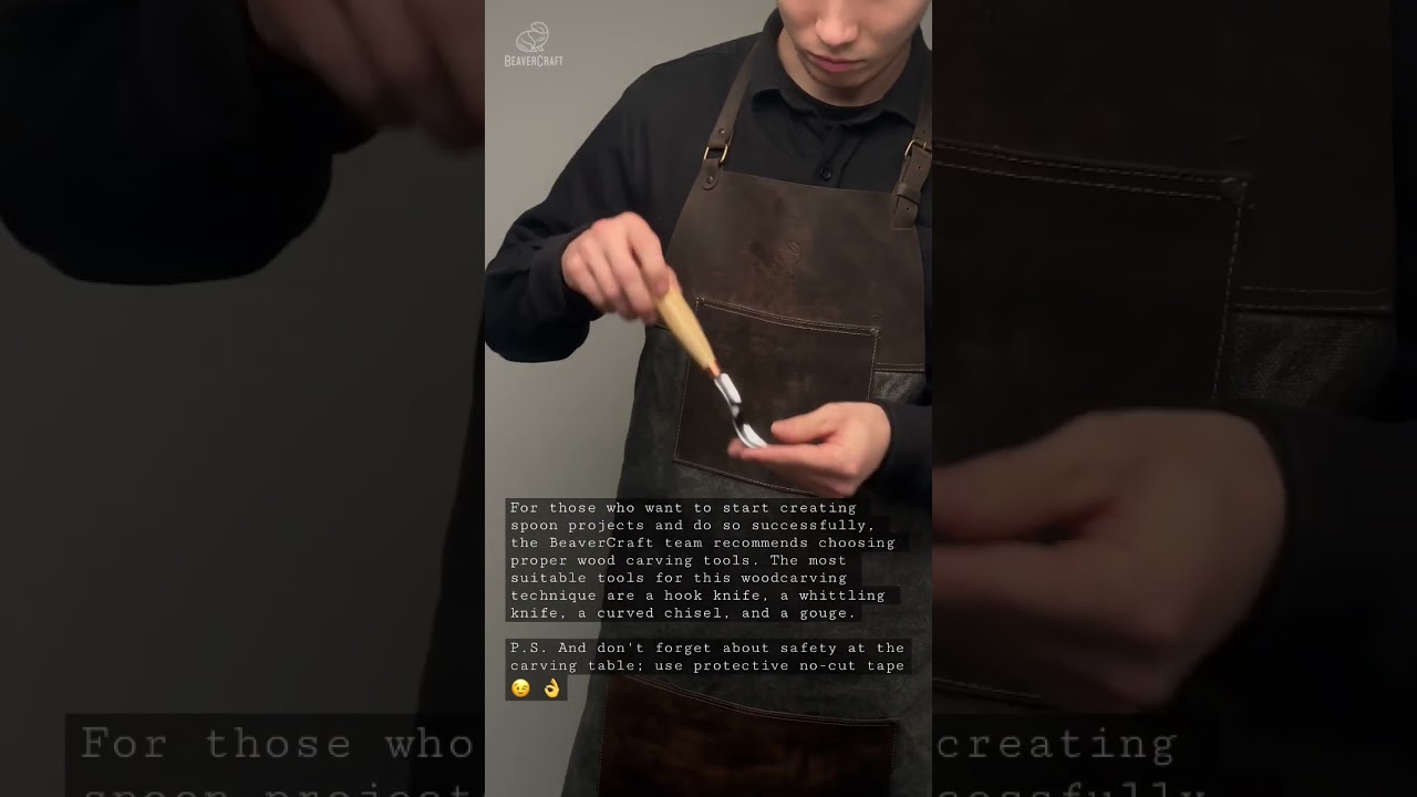 Wondering what tools you need to carve a simple spoon out of wood?