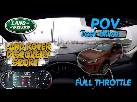 Land Rover Discovery Sport - POV test drive. From city to highway