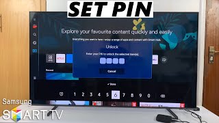 How To Set PIN On Samsung Smart TV
