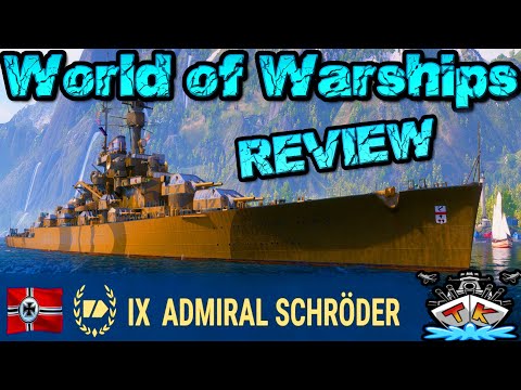 Admiral Schröder T9/GER/BC *WERFTSCHIFF* "Review"⚓️ in World of Warships 🚢