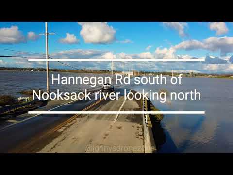 Whatcom County Flooding Drone Flight -Lynden, WA 11-16-21