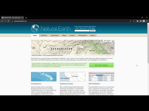 Natural Earth Data: Mapping the Earth with Public Domain GIS Data