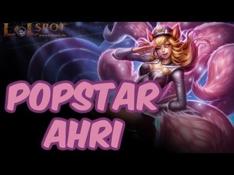 ★ LoL: Popstar Ahri Skin Spotlight (PBE, Pre-Release) | LoLSpot.de