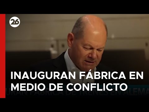 Alemania | Inauguran fábrica de trenes en medio del conflicto ferroviario