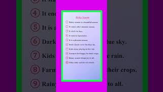 Download lagu 10 Lines On Rainy Season in English/Essay On Rainy Season in English/Rainy Season in English mp3