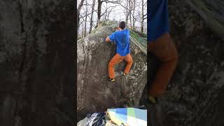 Video thumbnail of Bishop, 6b+. Brione