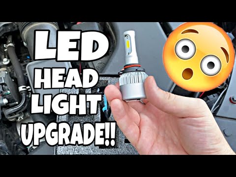 How To Upgrade Your Headlights To LED!! (2019 Kia Optima Low Beam)