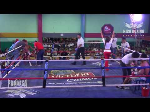 Winston Campos VS Erick Lopez - Nica Boxing Promotions / Prodesa