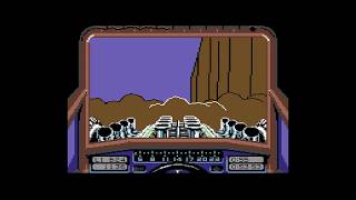 Stunt Car Racer - C64 Commodore 64 game playthrough with commentary