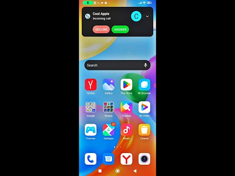 Xiaomi Redmi 10C screen recording call
