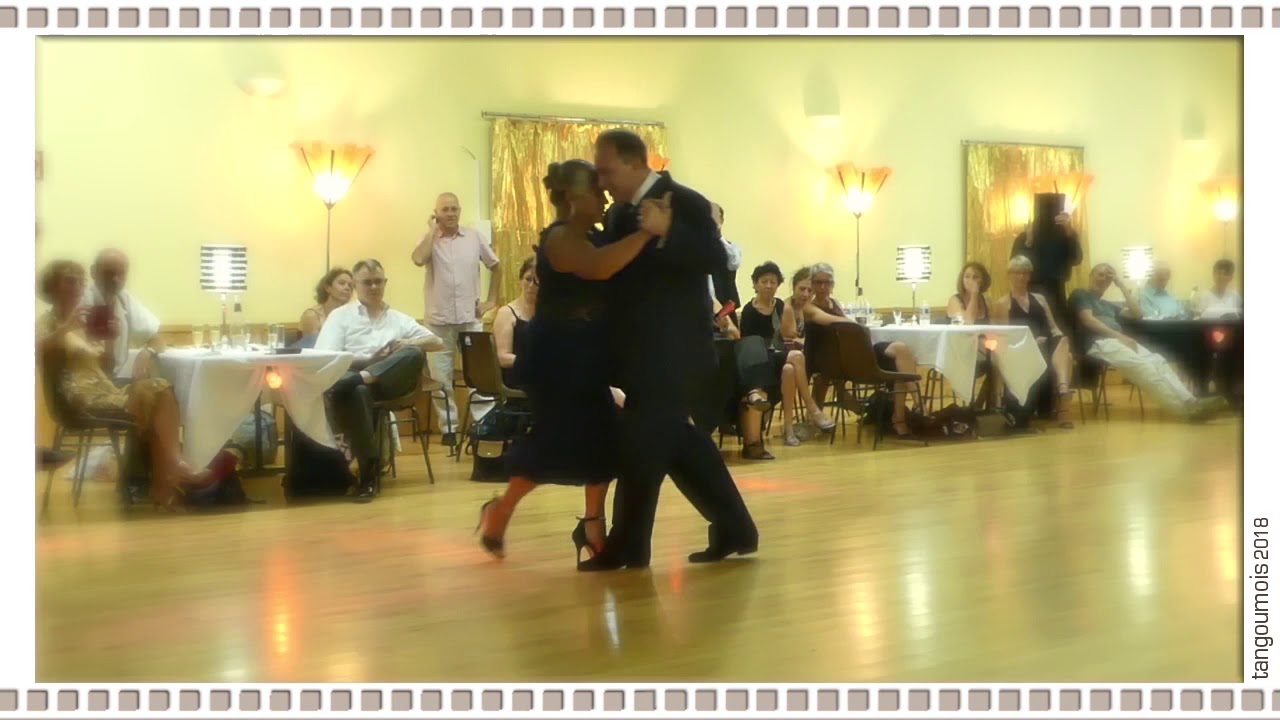 Tangoumois 2018 • Maria Del Carmen & Jorge Dispari • Estampa de varon • Juan D'Arienzo   Alberto Ech