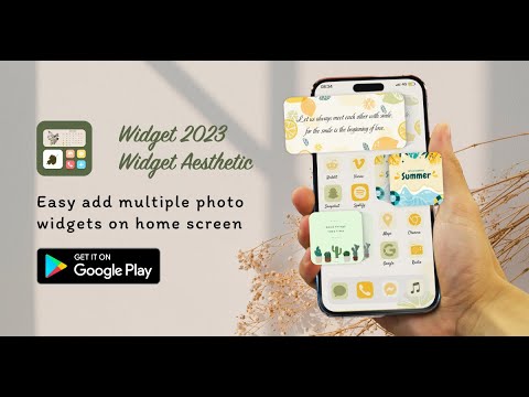 Widget 2023: Aesthetic Widgets video