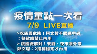 7/9全台防疫記者會《重點總整理》