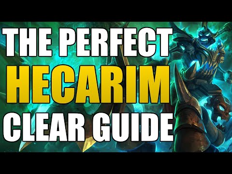 SEASON 11 HECARIM JUNGLE CLEAR GUIDE - EDUCATIONAL