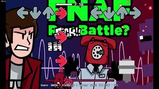 Cover art for FNAF RAP BATTLE FNF