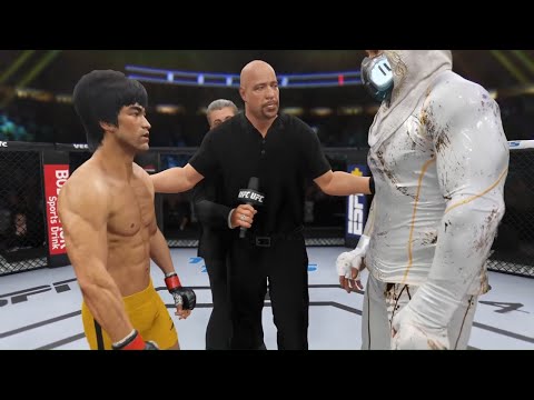 Bruce Lee vs. White Smoke - EA Sports UFC 4 - Original Fighters 👊